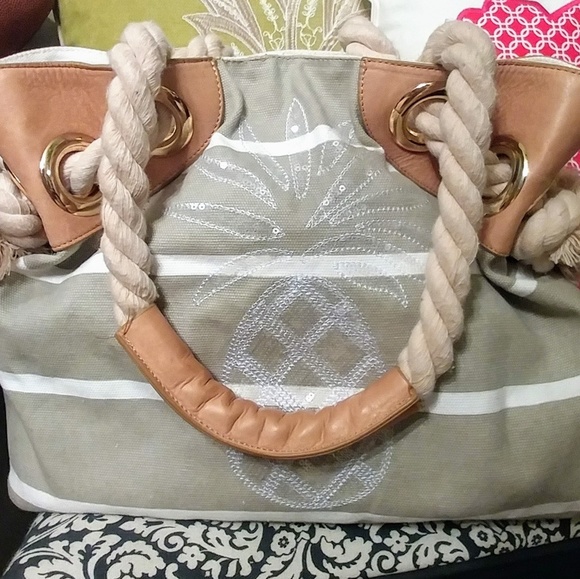 tommy bahama canvas bag